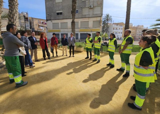 Un programa del SEF prepara a 15 jóvenes en desempleo de Abanilla para trabajar en jardinería